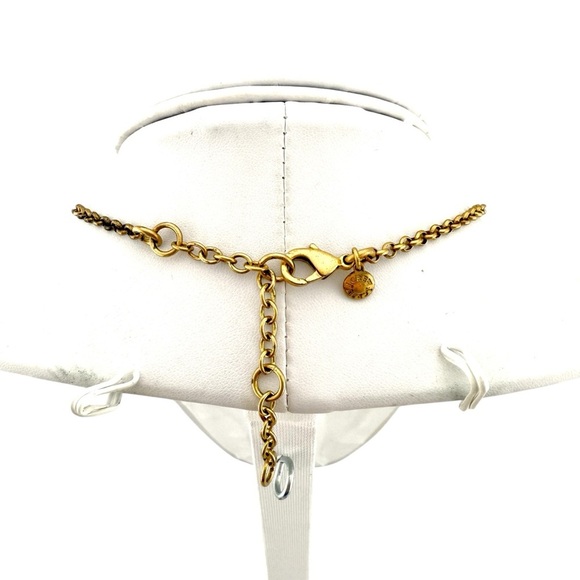 J. Crew Gold and Yellow Sunburst Necklace - Picture 5 of 5